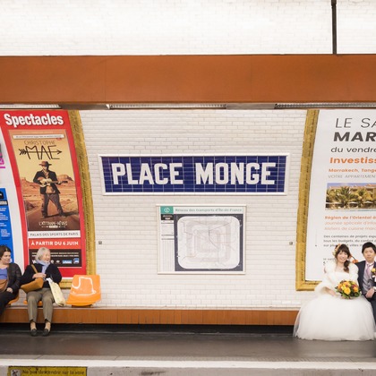 24to Produceが撮影した「パリでのフォトウェディング」の写真