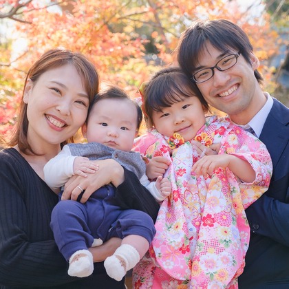 高夏写真店が撮影した七五三フォトの写真