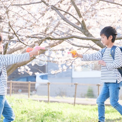 高夏写真店が撮影した家族写真の出張撮影の写真