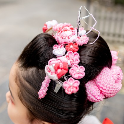 出張撮影くろさわが出張撮影したどういたしまして。, Sushi Edokko, 人間の背中などが写った「七五三」の家族写真