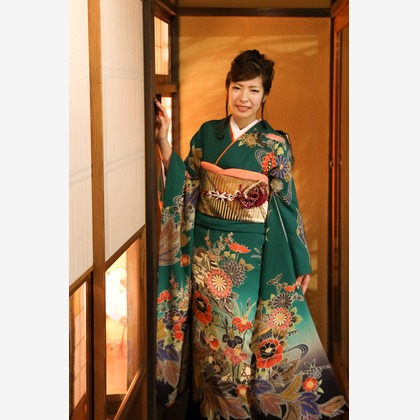 スマイルハンターが出張撮影した家族写真(キッズ,ベビーフォト)などが写った「成人式フォト」の家族写真