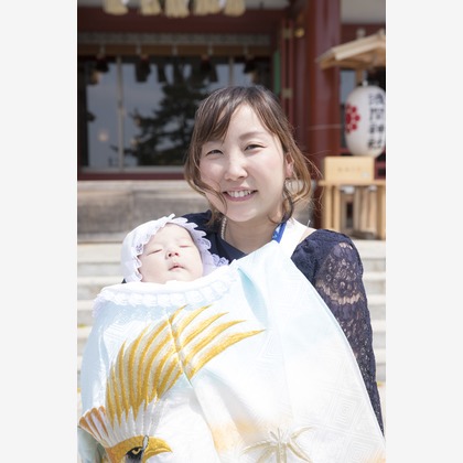 瀧澤 唯が出張撮影したお宮参り, 肌, 衣類が写った前撮り/後撮り出張撮影の写真
