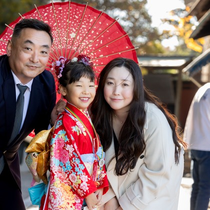 出張撮影くろさわが出張撮影した「七五三」の家族写真