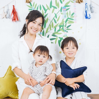 高野和希が撮影した家族写真の出張撮影の写真