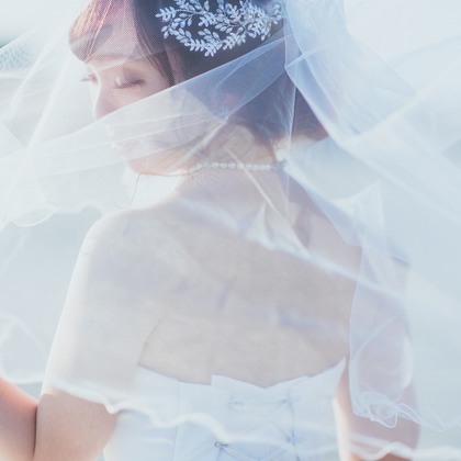 Photo of pre-wedding dress taken by sail