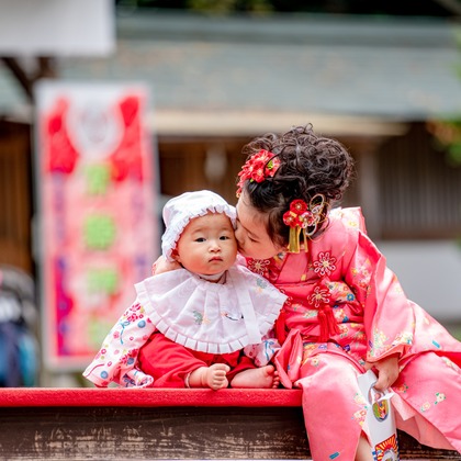 出張カメラマンのY's Officeが撮影したお宮参りの写真