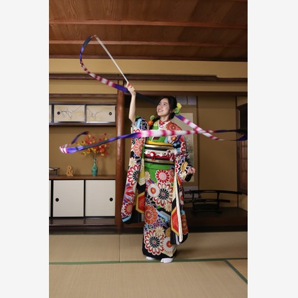 スマイルハンターが出張撮影した家族写真(キッズ,ベビーフォト)などが写った「成人式フォト」の家族写真