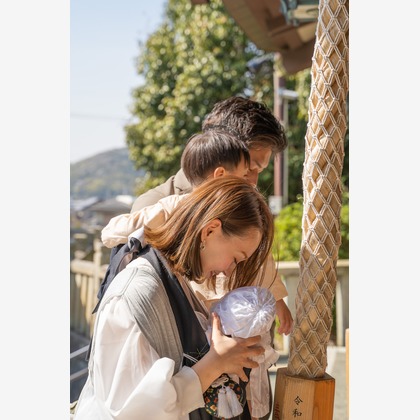 井崎　敬太が撮影したお宮参りの写真