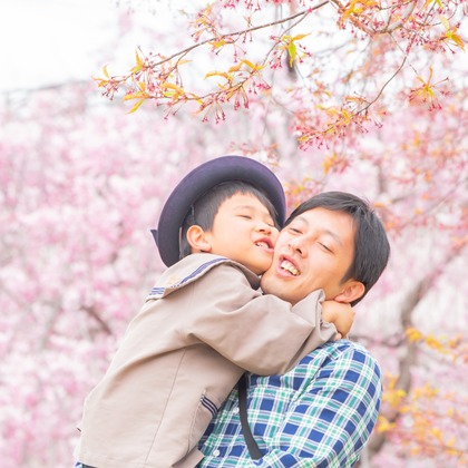 ゆのみふぉとが出張撮影した「自然な姿や笑顔」の家族写真