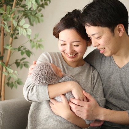 出張撮影HUG TIMEが撮影したスタジオ撮影の写真