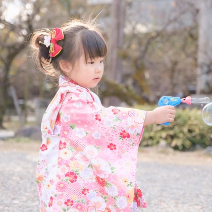 高夏写真店が撮影した七五三フォトの写真