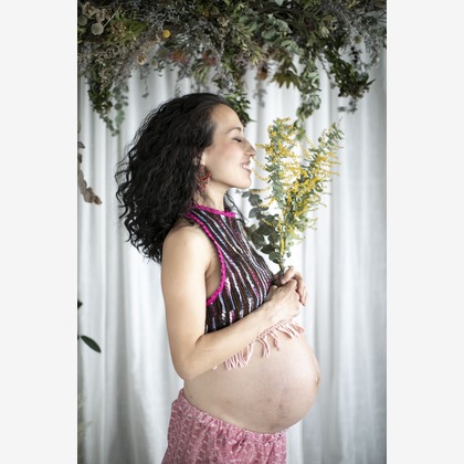 Hamuこども写真館が撮影したマタニティフォトの写真