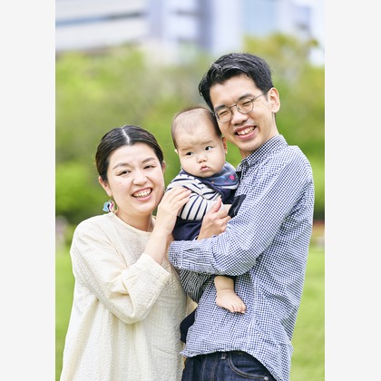 大橋裕紀が撮影した家族写真の出張撮影の写真