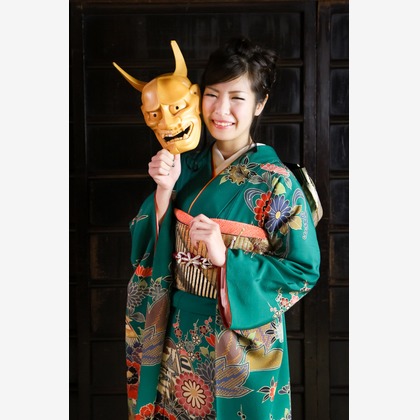 スマイルハンターが出張撮影した家族写真(キッズ,ベビーフォト)などが写った「成人式フォト」の家族写真