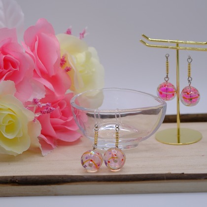 柴田美穂が撮影した「ハンドメイドピアス」の写真