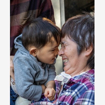 PhotoBaseありよしが撮影した家族写真の出張撮影/七五三フォト/お宮参り/旅行先の記念撮影の写真