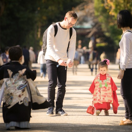 Aya Petite Photographyが出張撮影した「七五三出張撮影」の家族写真