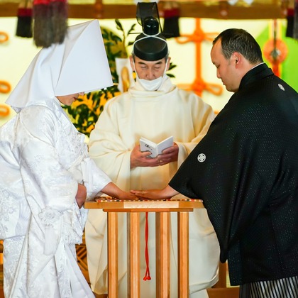 スタジオ　まるが撮影した「結婚式出張撮影（和装）」の写真