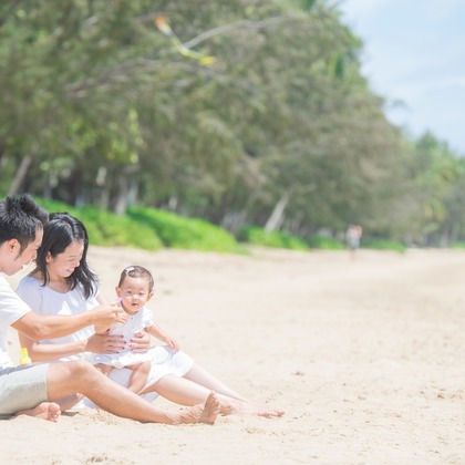 スマイルケアンズが出張撮影した海外旅行, ケアンズ, リゾートが写った結婚式撮影の写真