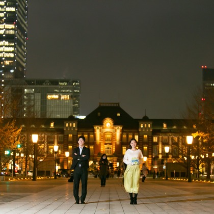 Photo of Tokyo Station, Marunouchi Engagement Photo taken by Chi'es Fotografie