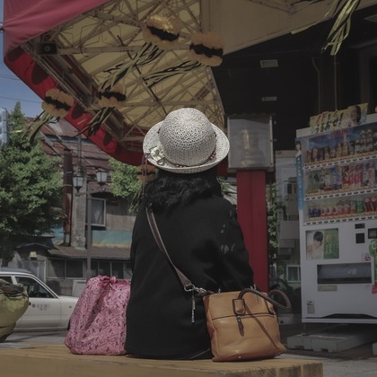 芳賀 翔大が撮影した「コロナ禍の商店街」の写真