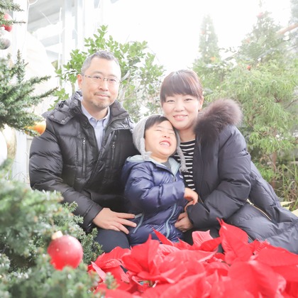 斉藤　ゆか（nico photo)が撮影した家族写真の出張撮影の写真