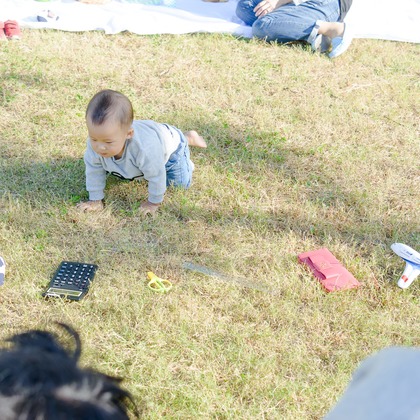 ライトハウスフォトが出張撮影した5歳, 家族写真, 七五三衣装が写った結婚式撮影の写真