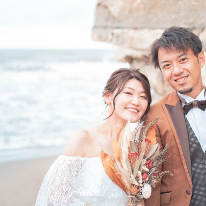 kudophotoが撮影した「フォトウエディング＿海岸」の写真