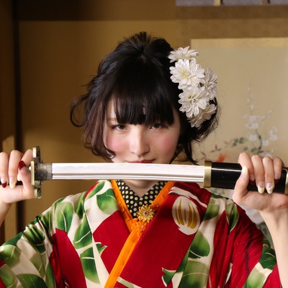 スマイルハンターが出張撮影した家族写真(キッズ,ベビーフォト)などが写った「成人式フォト」の家族写真