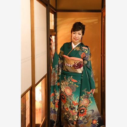 スマイルハンターが出張撮影した家族写真(キッズ,ベビーフォト)などが写った「成人式フォト」の家族写真