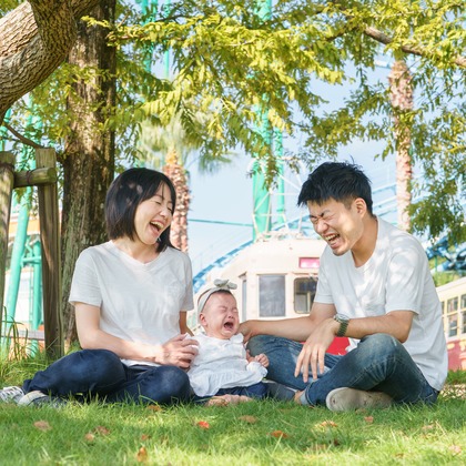 studio cactusが撮影した家族写真の出張撮影の写真