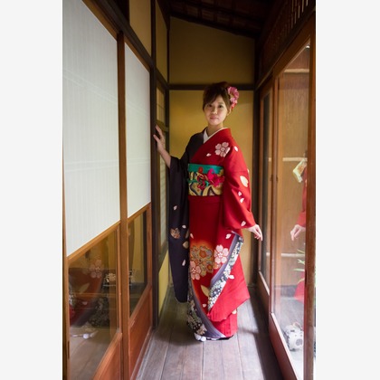 スマイルハンターが出張撮影した家族写真(キッズ,ベビーフォト)などが写った「成人式フォト」の家族写真