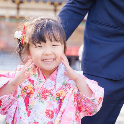 高夏写真店が撮影した七五三フォトの写真