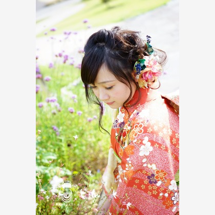 hibikiwa_photosが出張撮影したアンティーク, ストリートファッション, 振袖が写った成人式撮影の写真