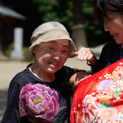 Actが撮影したお宮参りの写真
