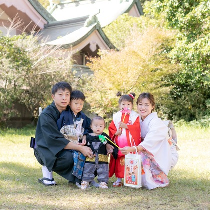 隈元智子が撮影した七五三フォトの写真