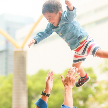 山下哲矢が撮影した「親子写真」の写真