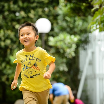 名畑文巨写真事務所が出張撮影したTemma Tenjin Hanjo Tei, 虹彩, 祖父母が写った家族写真(キッズ,ベビーフォト)の写真