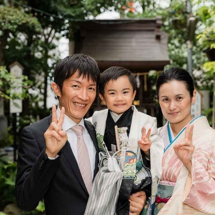 高遠が撮影したニューボーンフォト/家族写真の出張撮影/七五三フォト/お宮参りの写真