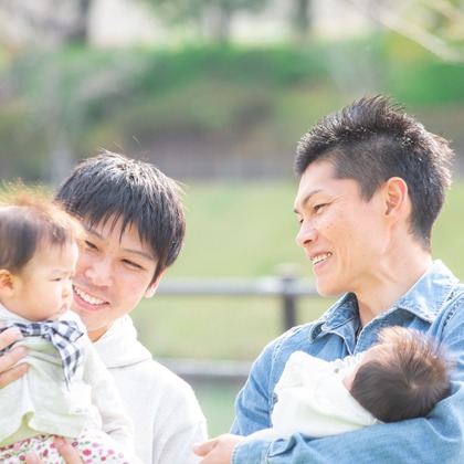 ゆのみふぉとが出張撮影した「自然な姿や笑顔」の家族写真