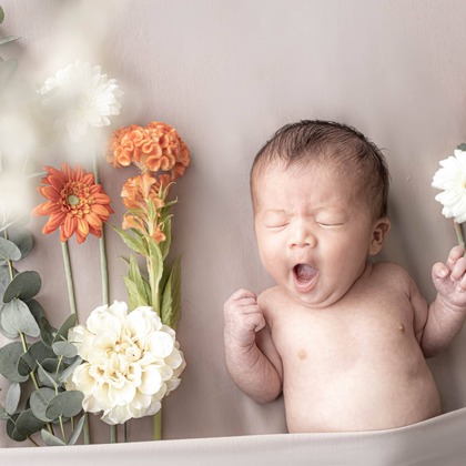 kudophotoが撮影したニューボーンフォト/家族写真の出張撮影の写真