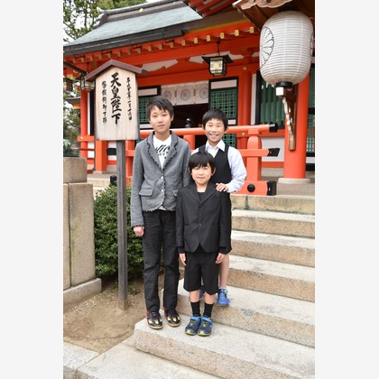 梶田　誠が撮影したお宮参りの写真