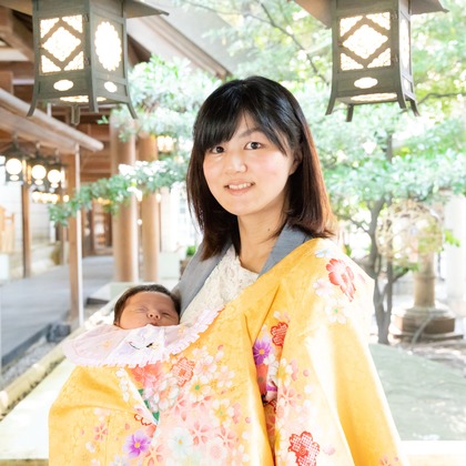 瀧澤 唯が出張撮影したお宮参り, 肌, 衣類が写った前撮り/後撮り出張撮影の写真
