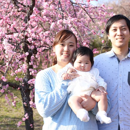 竹内雅俊が撮影した家族写真の出張撮影の写真