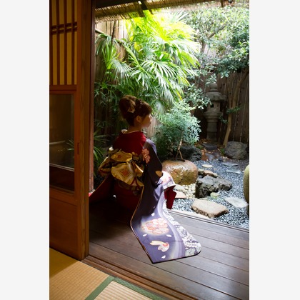 スマイルハンターが出張撮影した家族写真(キッズ,ベビーフォト)などが写った「成人式フォト」の家族写真