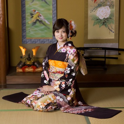 スマイルハンターが出張撮影した家族写真(キッズ,ベビーフォト)などが写った「成人式フォト」の家族写真