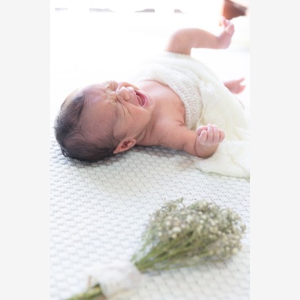 多田正子が撮影したニューボーンフォトの写真