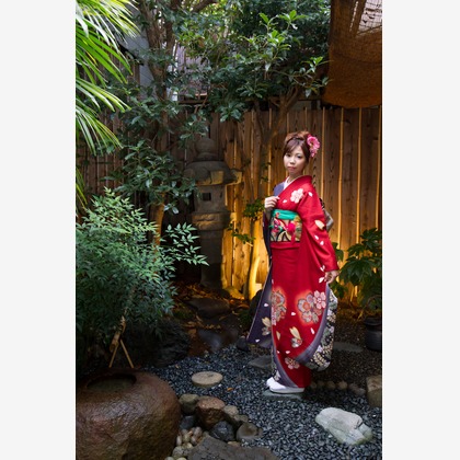 スマイルハンターが出張撮影した家族写真(キッズ,ベビーフォト)などが写った「成人式フォト」の家族写真