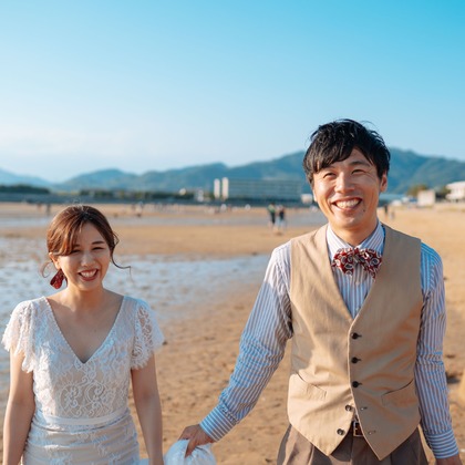 フォトグラファー笹が撮影した前撮り/後撮り出張撮影の写真