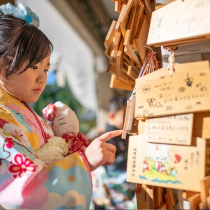 CREATIVE HOUSEが出張撮影した「七五三」の家族写真